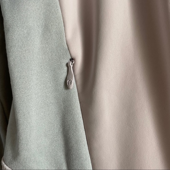Lululemon Quarter Popover Pink and Grey Sweater - Picture 5 of 8
